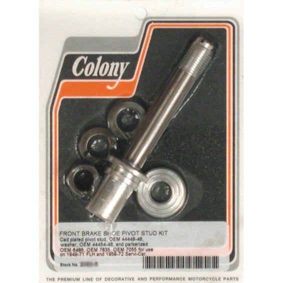 brake pivot stud drum brake