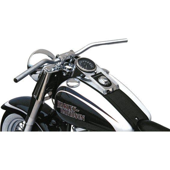 1" Streetfighter handlebar chrome 2.75" rise ABE