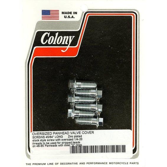 oversized Panhead rocker cover screw set