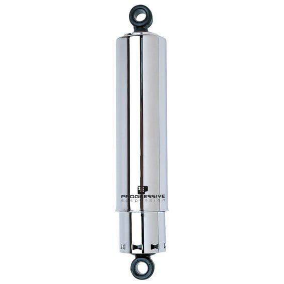 PS, 412 series shock set. 12". heavy Duty. Chrome with cover