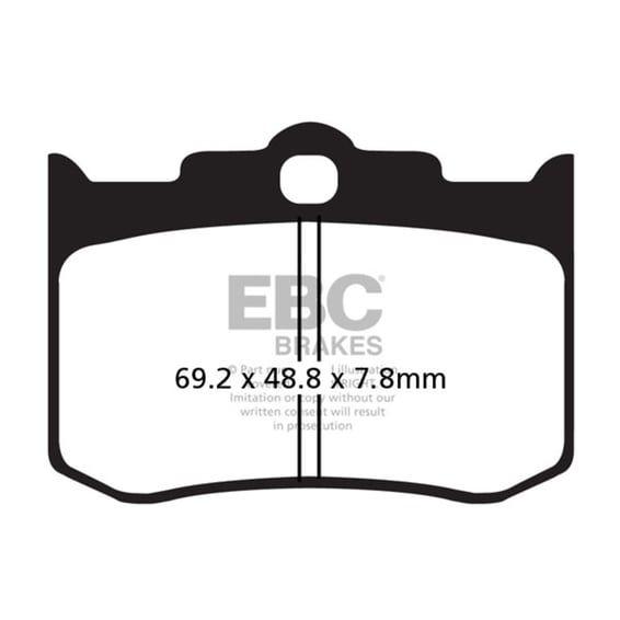 V-pad Semi Sintered brake pads