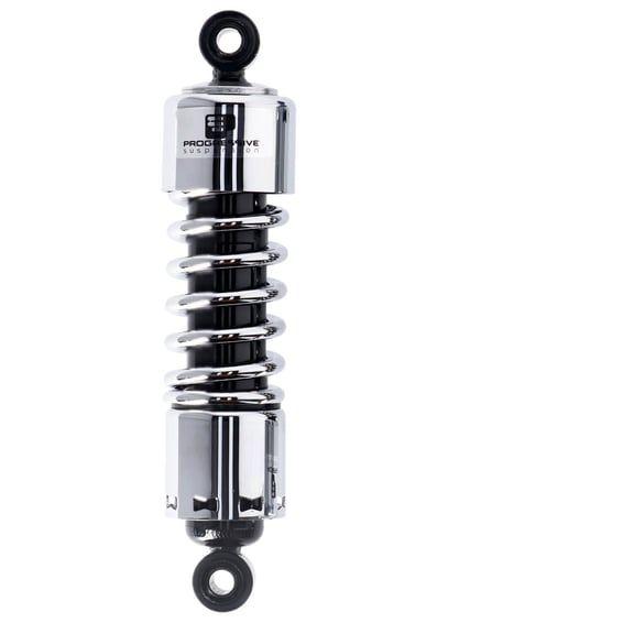 PS, Model 412 shock set. 13.5". Heavy Duty. Chrome