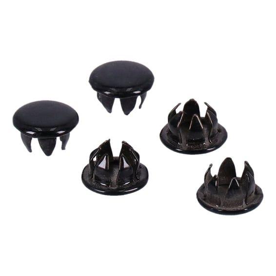 GW push-in plugs 5/16", gloss black