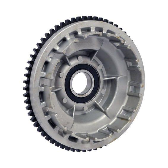 Clutch shell with sprocket