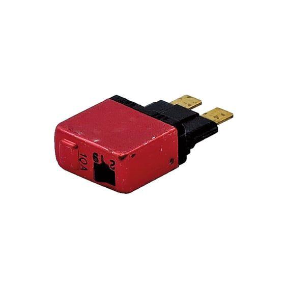 NAMZ, blade style circuit breaker. Manual re-set, 10A