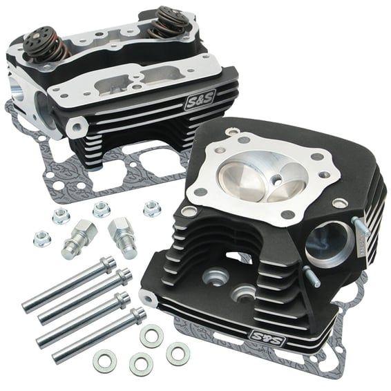 cylinder head kit. Black .650" lift