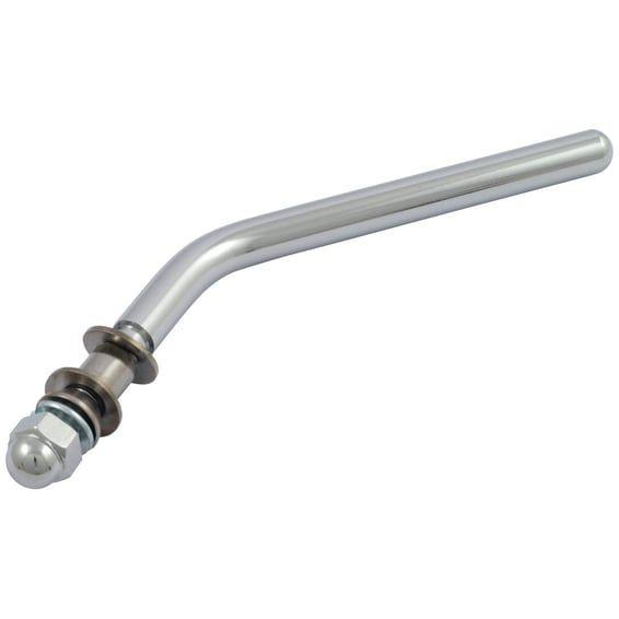 Replacement mirror stem, short. Chrome