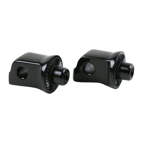splined passenger peg adapter. Black