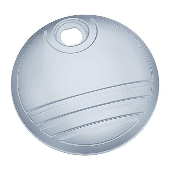 Tri-line fuel door