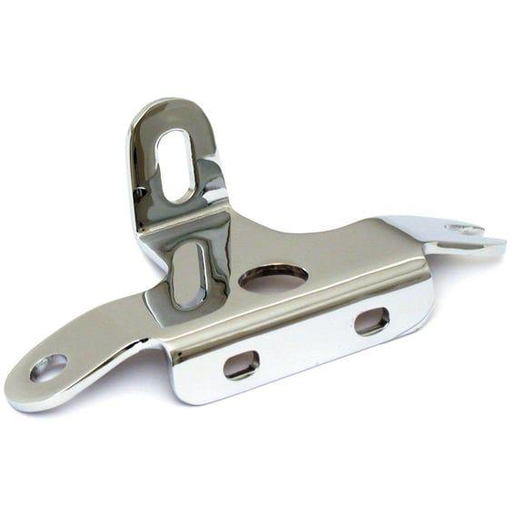 Motor mount w/coil mount & ignition switch hole. Chrome