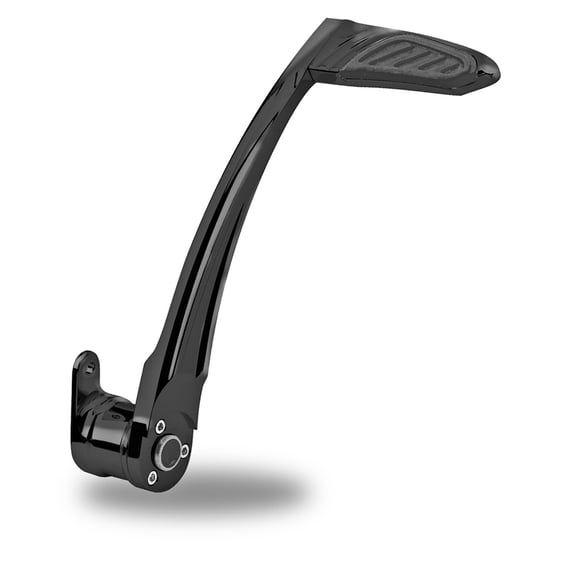 PM, 14-up Touring brake lever. Contour. Black