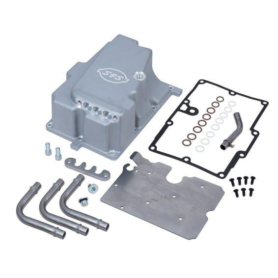 oil line installation kit. Black
