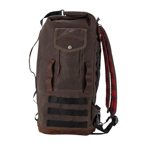 Voyager sissy bar backpack dark oak