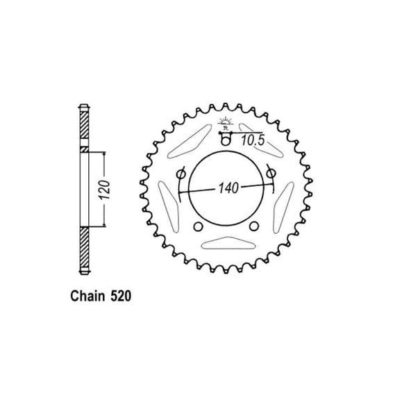 JT rear sprocket 1793.43