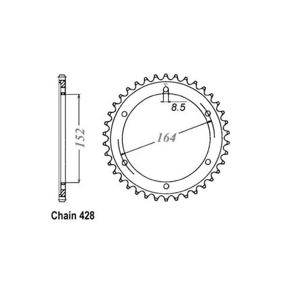 JT rear sprocket 1839.56