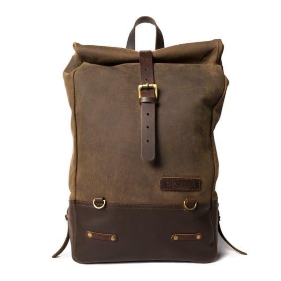 Trip Machine Backpack/Saddlebag tobacco brown