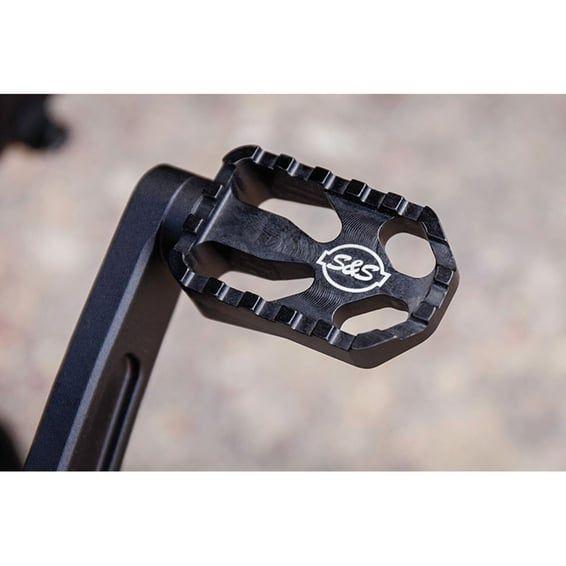 M8 mid-mount brake pedal. Black