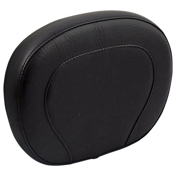 setback sissy bar pad. Black