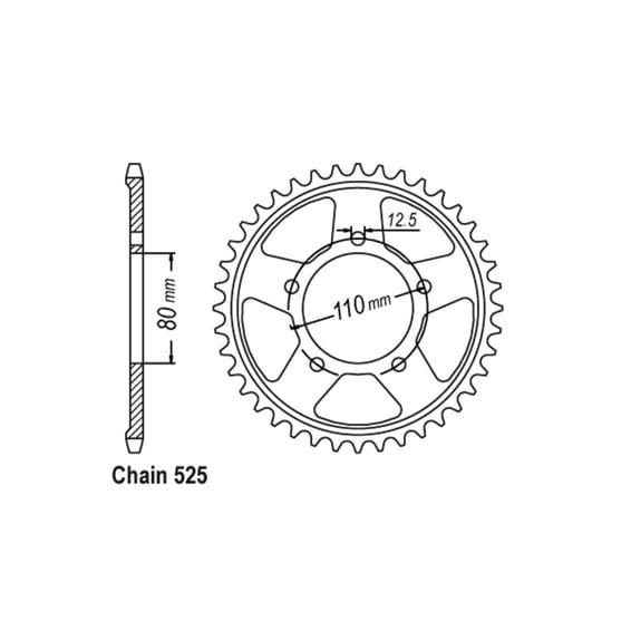 JT rear sprocket 1331.42