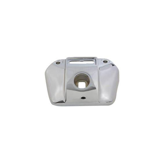 Fxd, FXR, XL headlamp mounting bracket. slotted-hole. Chrome