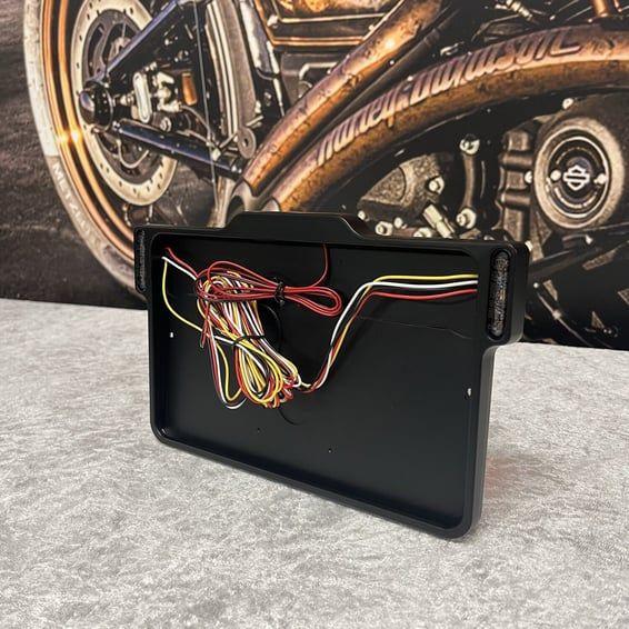 DMP, License plate frame 3.0 France. Matte Black
