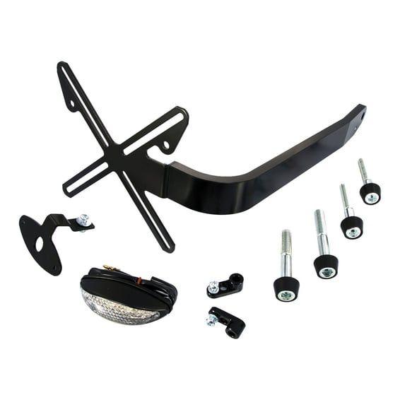 XG Street license plate bracket kit. Black