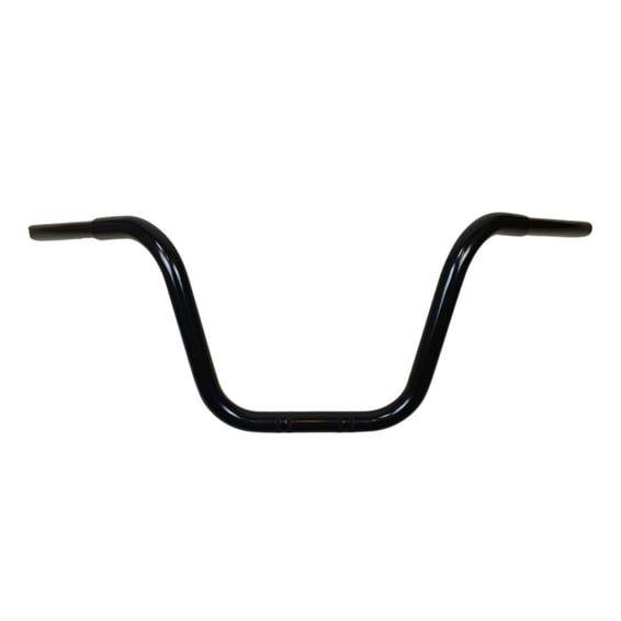 1-1/4" Apehanger. Black. 11" high