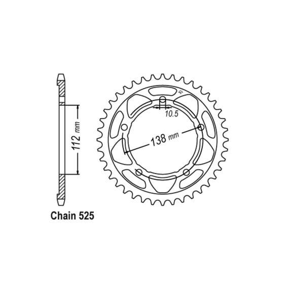 JT rear sprocket 1877.41