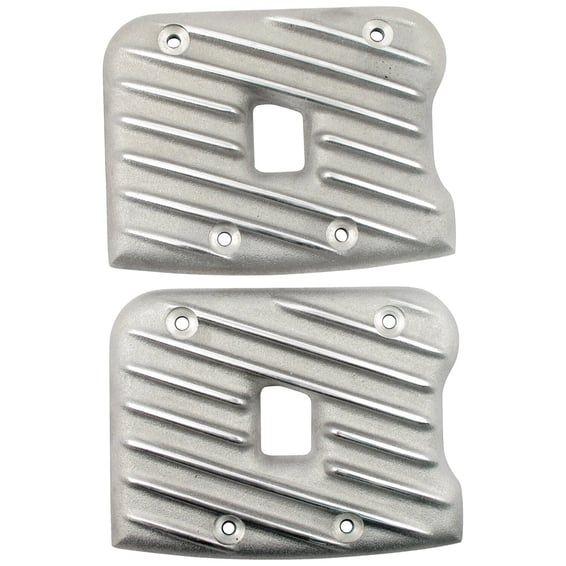 Ribster rocker cover set. Semi-polished