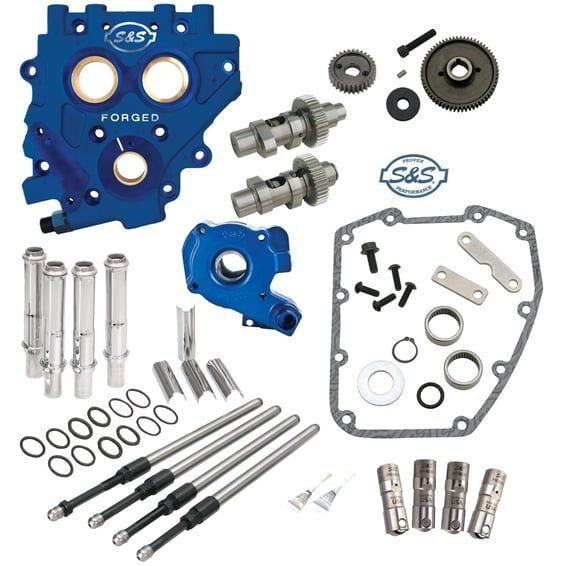 complete cam chest kit with gear drive 551GE cams