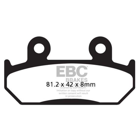 Organic brake pads