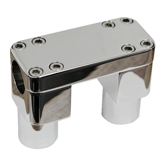 Savage risers 3" rise. Chrome