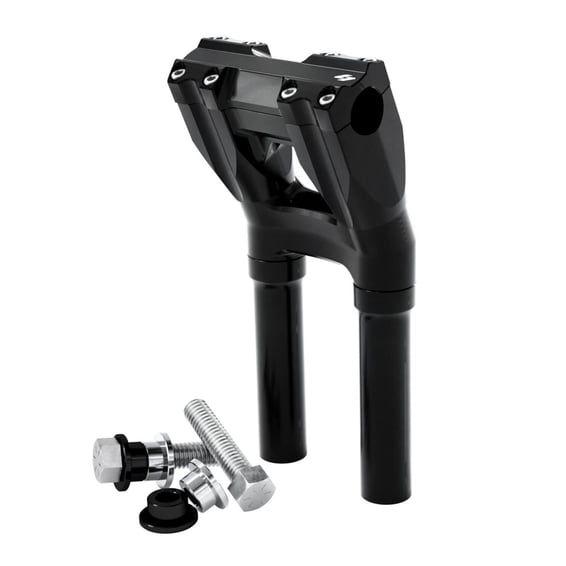 Kickback Riser set. 10" (250mm) rise. Black