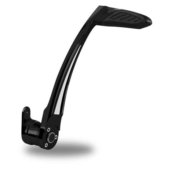 PM, 14-up Touring brake lever. Contour. Black CC