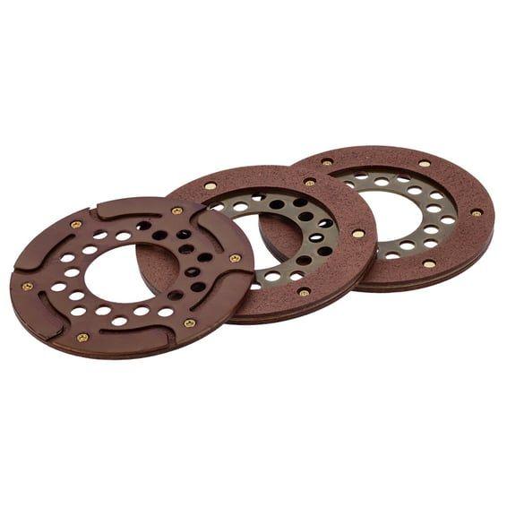 Friction disc set, clutch