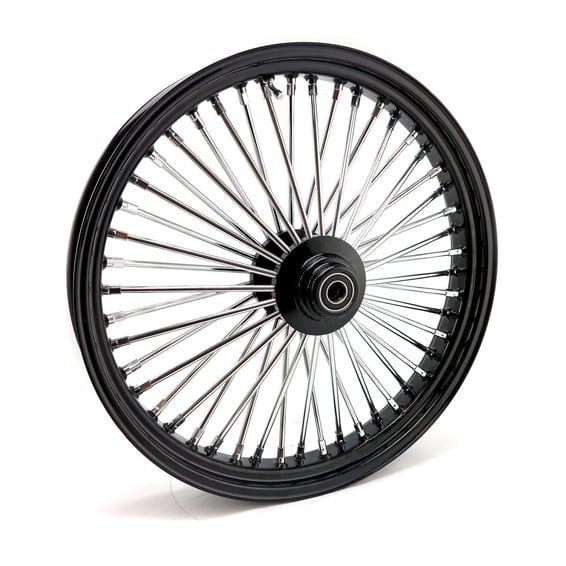 radial 48 fat spoke front wheel 3.50 x 23 SF black
