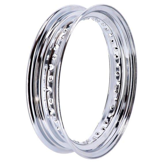 Chrome dropcenter rim, 3.00 x 16
