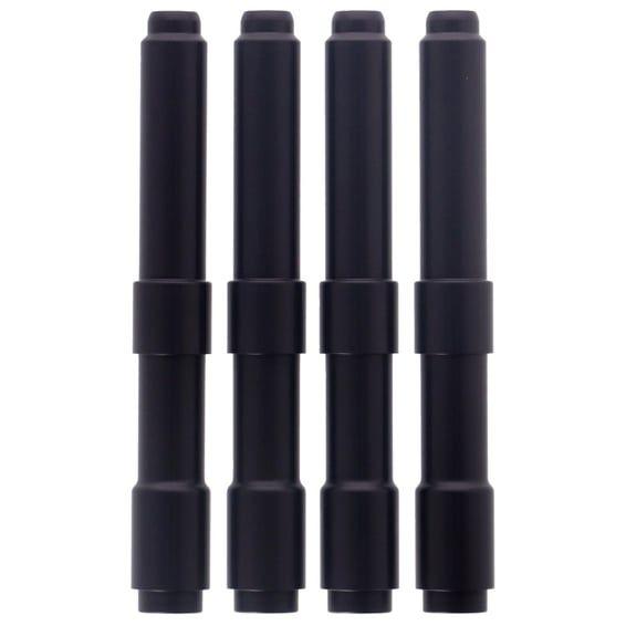 04-up XL Shovel style pushrod cover set. Black