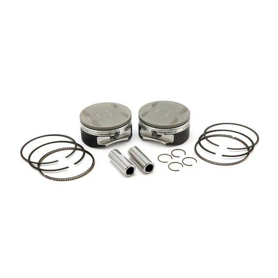 KB, M8 114/117 to 120" big bore conv. piston set. +.010"