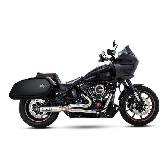 Supersport 2-1 exhaust system. Brushed