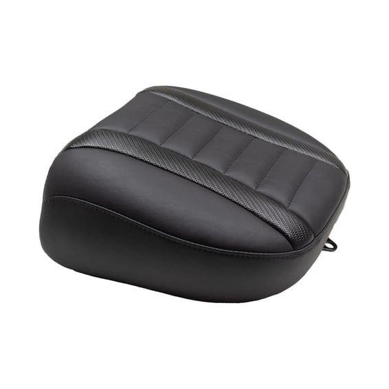 Deluxe Touring Wide Passenger Seat. Black