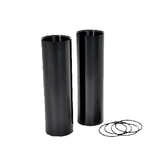 'Aggressor' upper fork cover set. Black