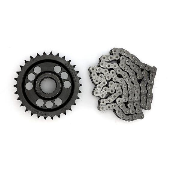 solid motor sprocket & chain kit. 30T