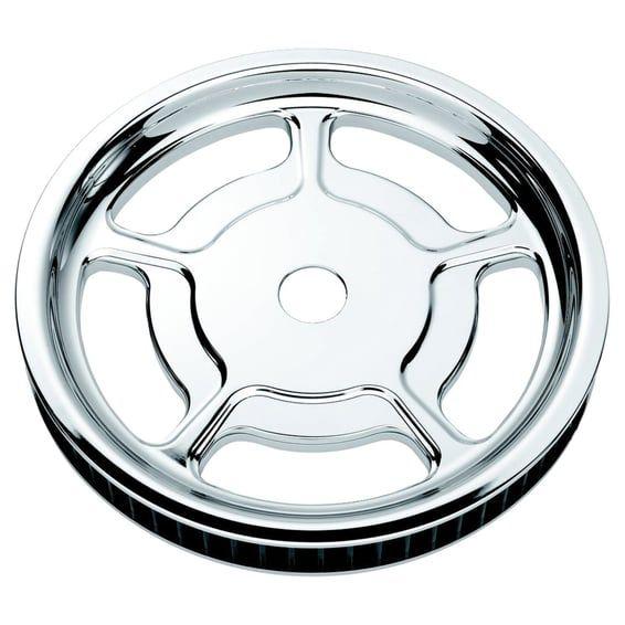 PM, Universal belt pulley. Chrome