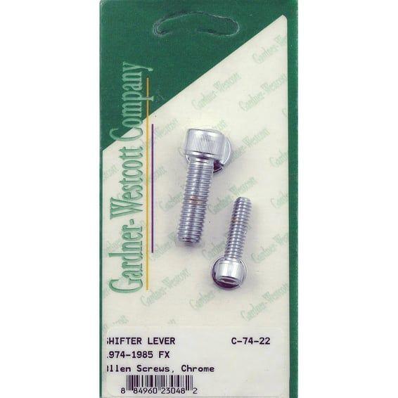 shifter lever mount kit. Chrome allen