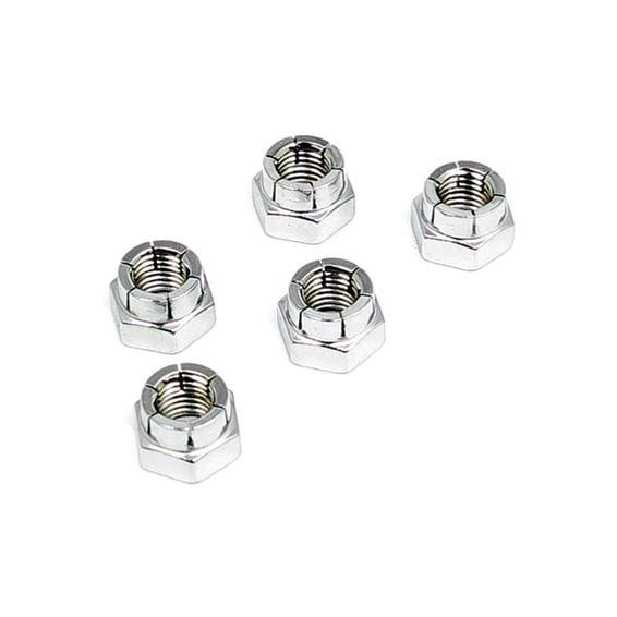 Locknut chrome (flexlock) 10/24 - 25 pack
