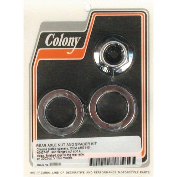 V-Rod axle nut & spacer kit