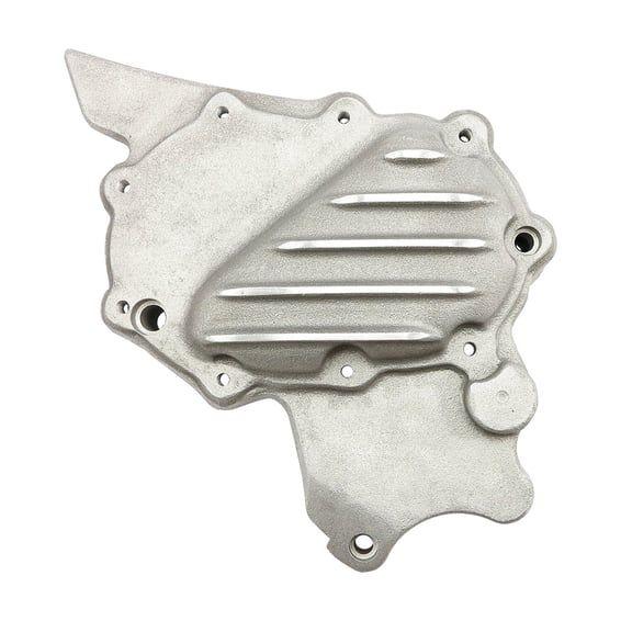 ribbed sprocket cover XL. Semi-Polished