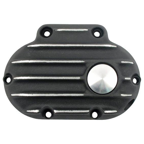 transmission end cover, cable clutch. Black Cut
