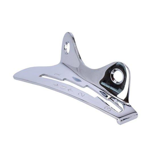 Shifter lever guide, 3-speed. Chrome
